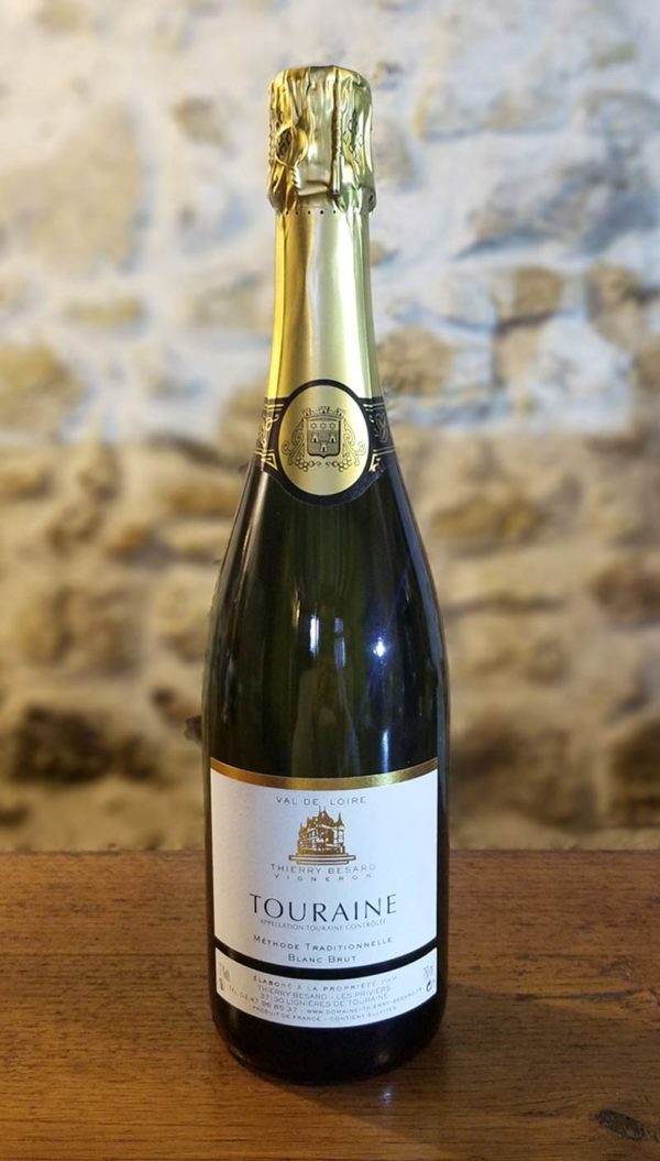 Vin petillant méthode traditionnelle blanc brut