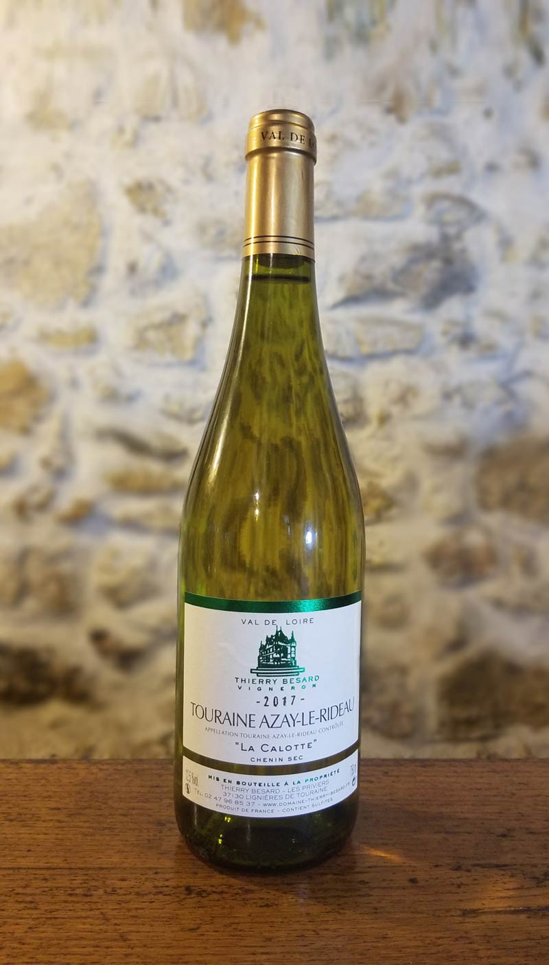 Vin blanc tranquille sec du Domaine Thierry Besard