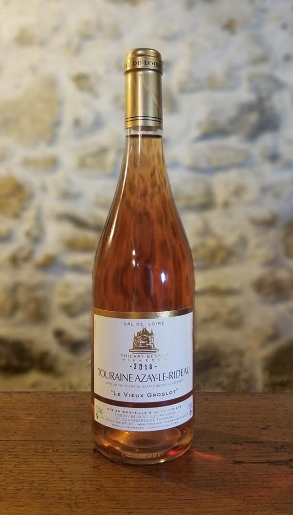 Rosé tranquille de Touraine Val de Loire