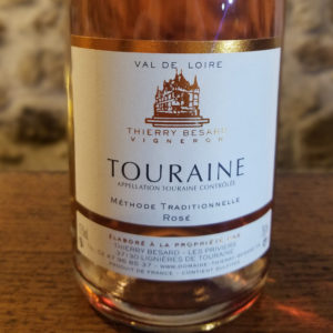 Vin effervescent rosé de Touraine Azay Le Rideau